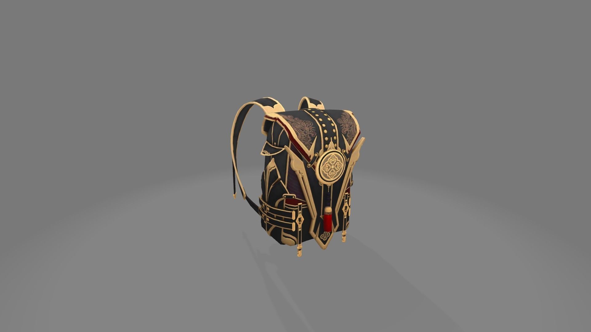 Bag 3x Secret Legacy Backpack 3D model_8