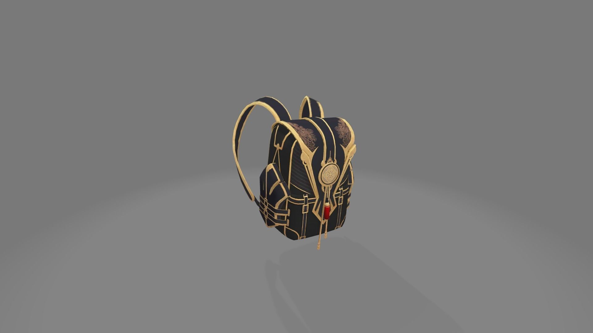 Bag 3x Secret Legacy Backpack 3D model_7