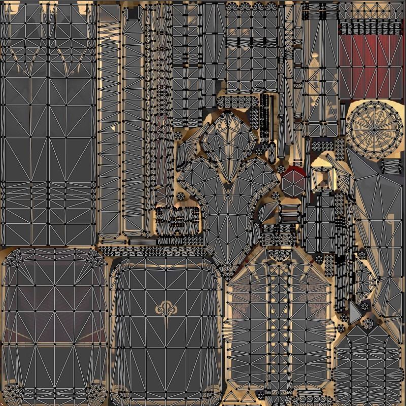 Bag 3x Secret Legacy Backpack 3D model_9