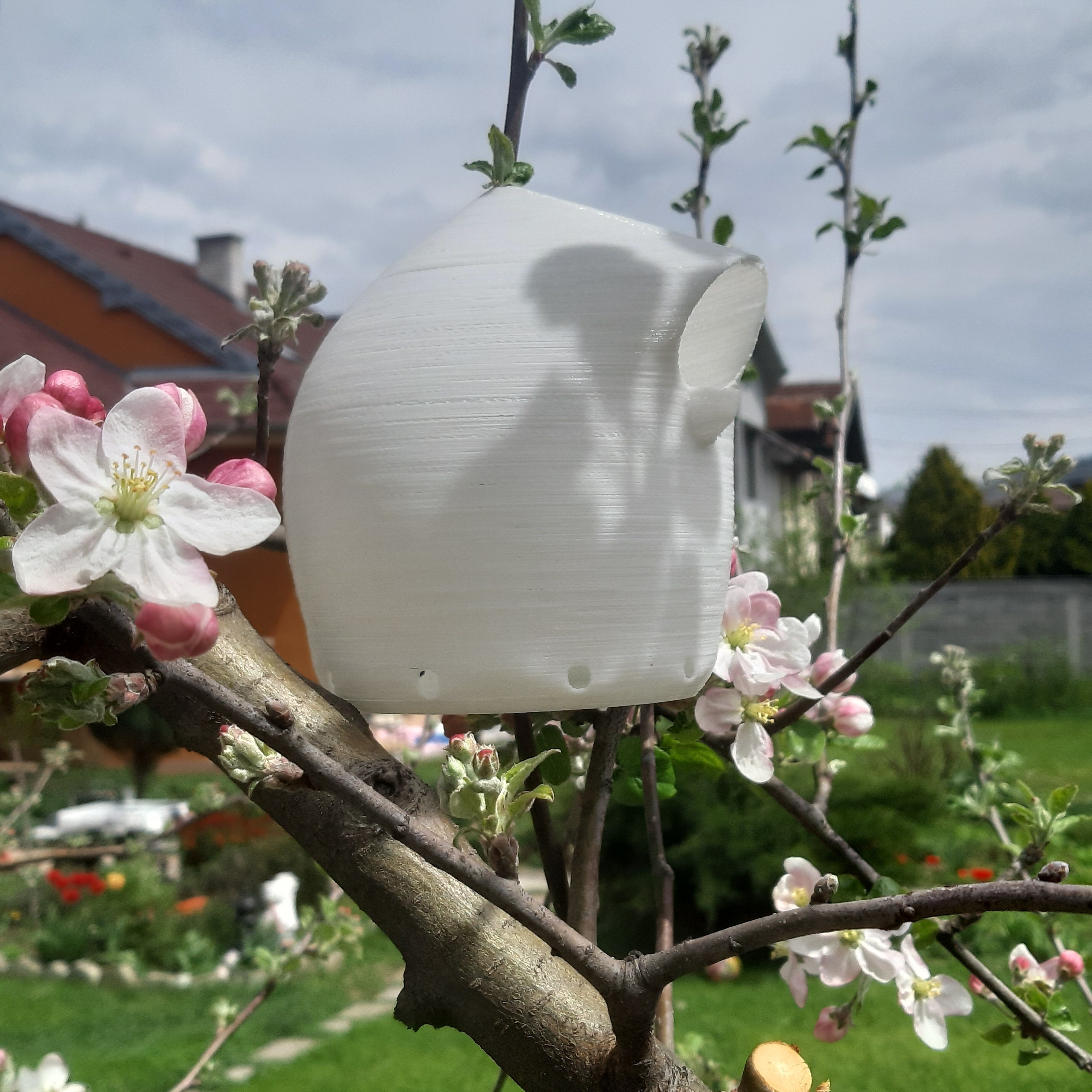 Balloon Birdhouse  Free 3D print model_2
