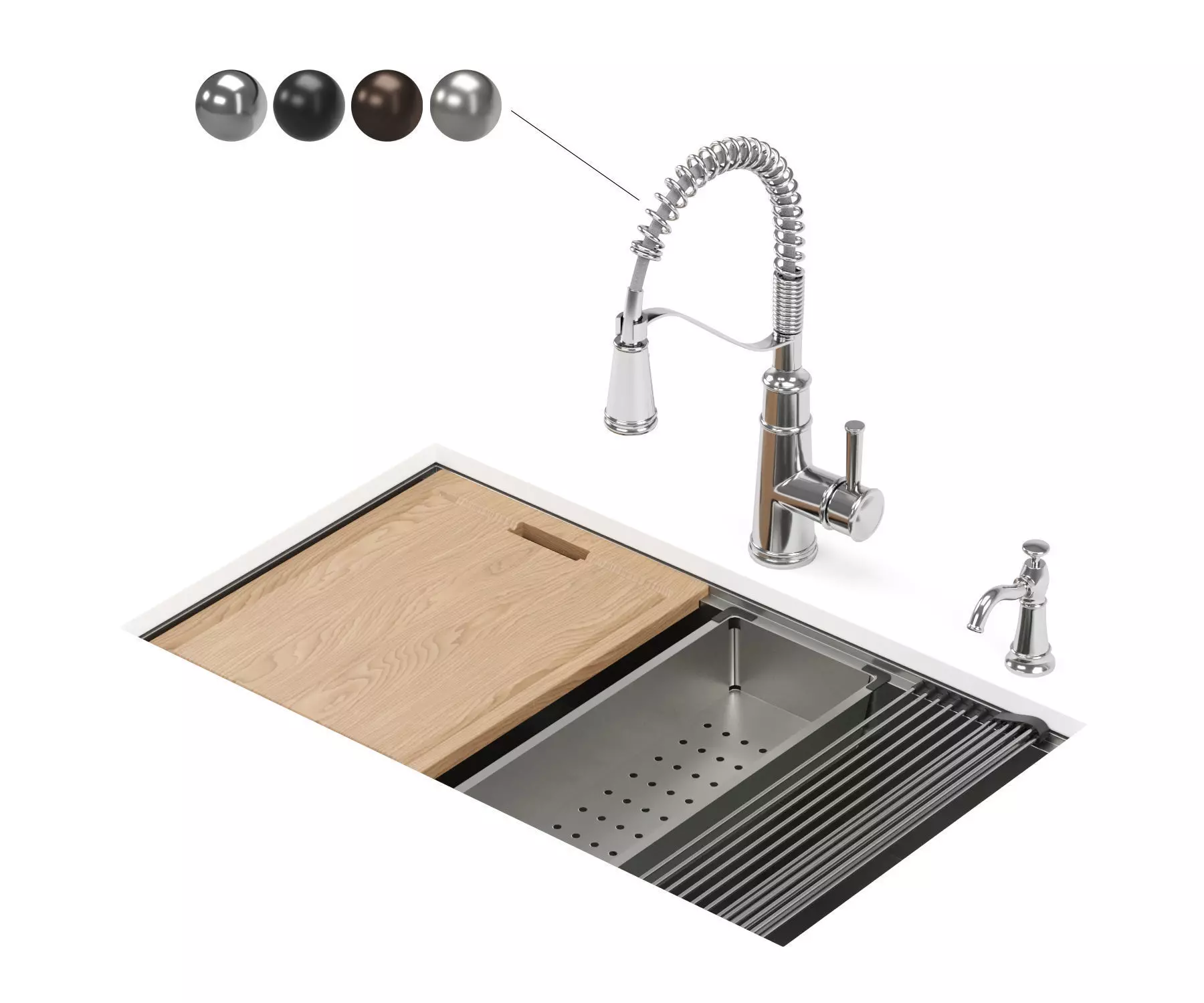 MOEN kitchen sink GS181020BUX 3D model