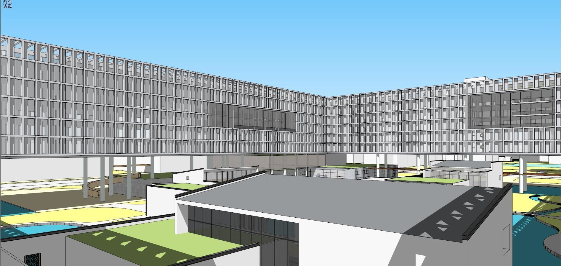 SU model of the Science City Innovation Research Institute 3D model_6