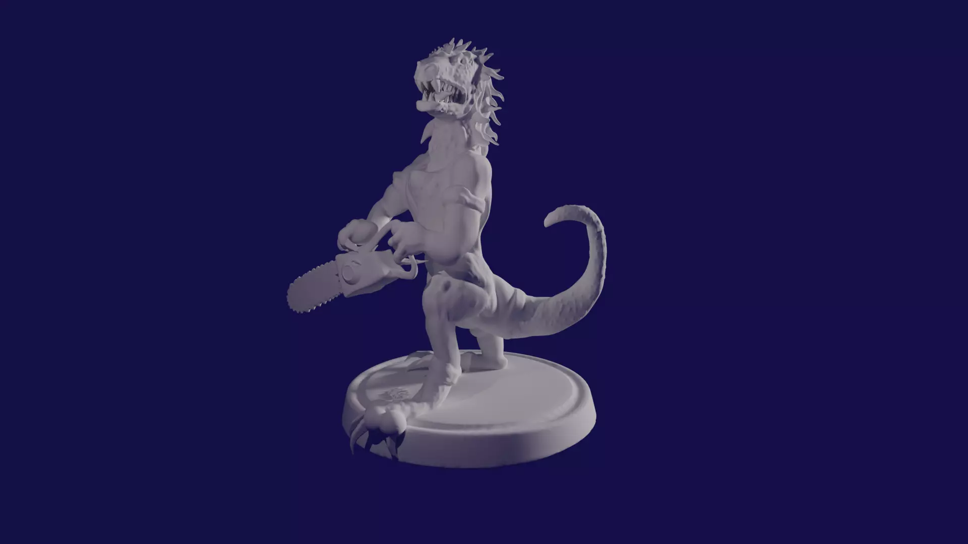 Sykes Mutant Raptor 3D print model_0