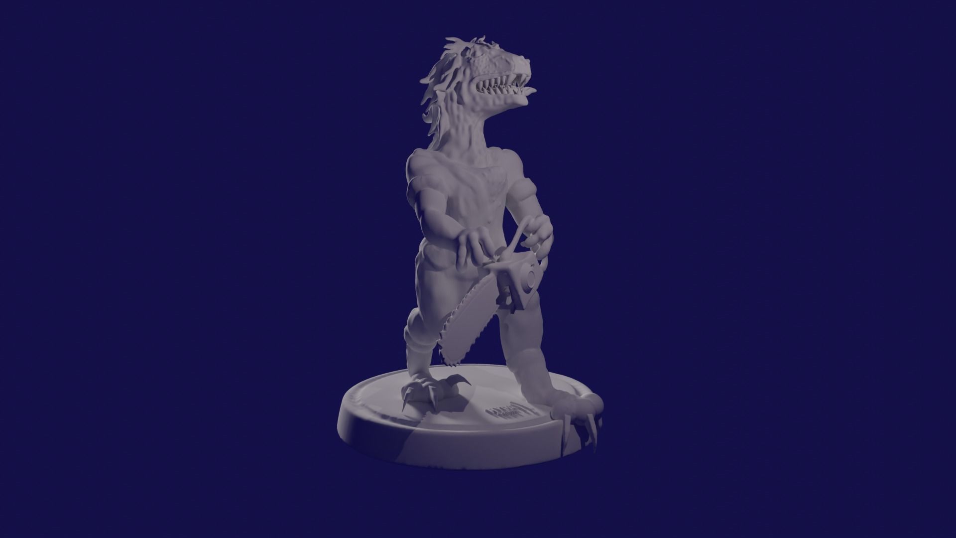 Sykes Mutant Raptor 3D print model_1