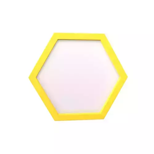 Hexagon Prohibited Symbol V1 002