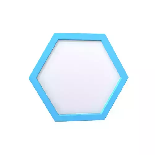 Hexagon Prohibited Symbol V1 003