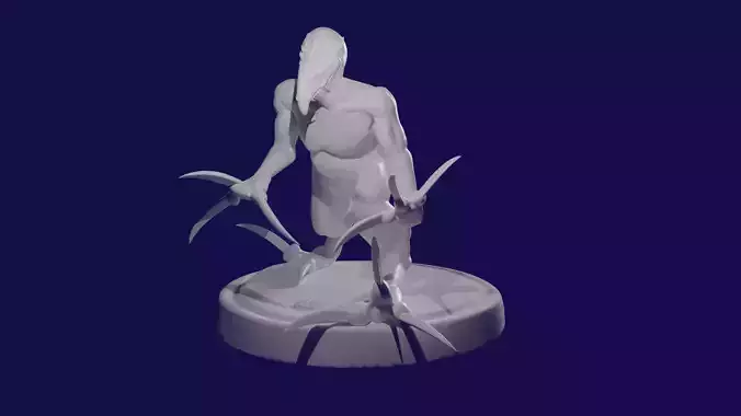 Cave Dweller 3D print model