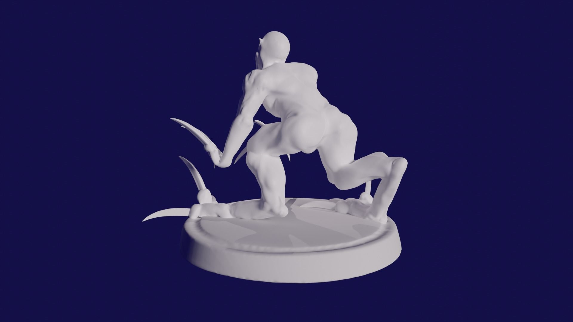 Cave Dweller 3D print model_3