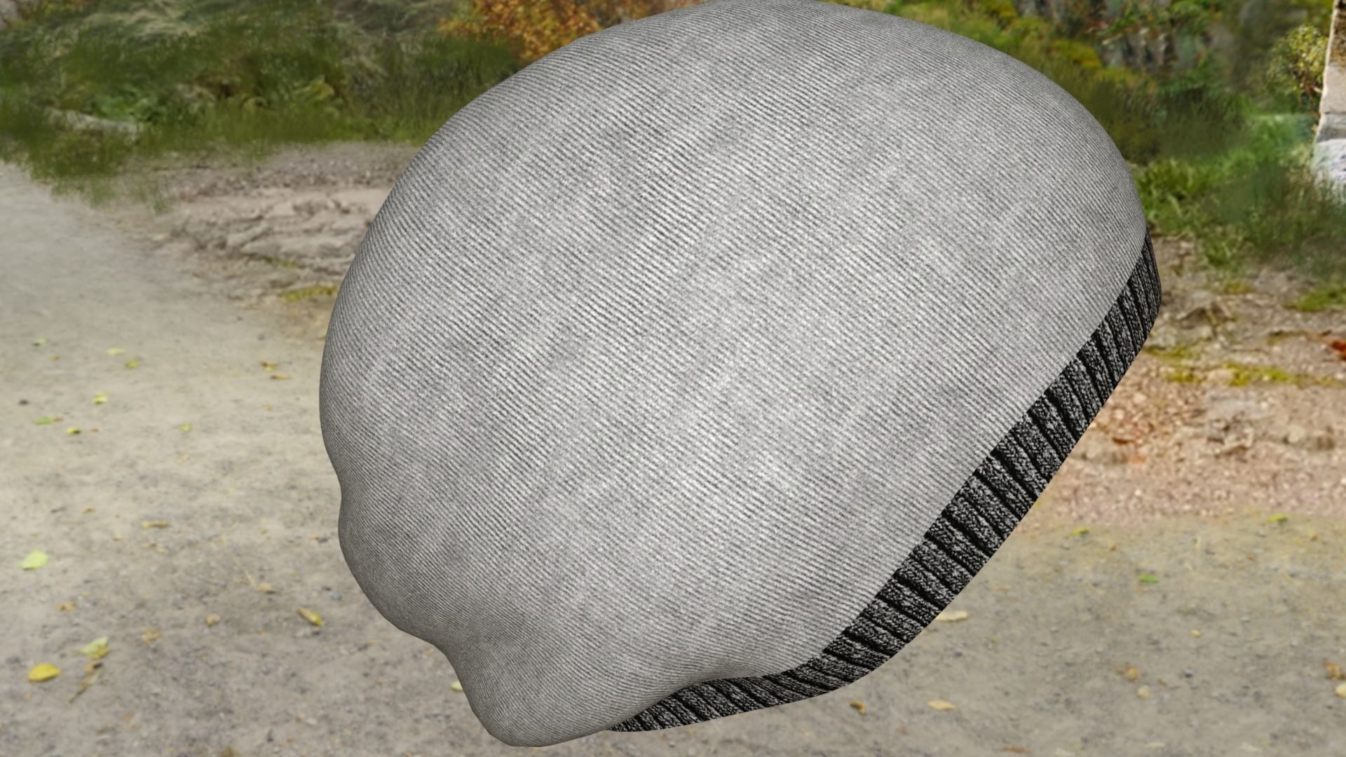 beanie styles 3D model_4