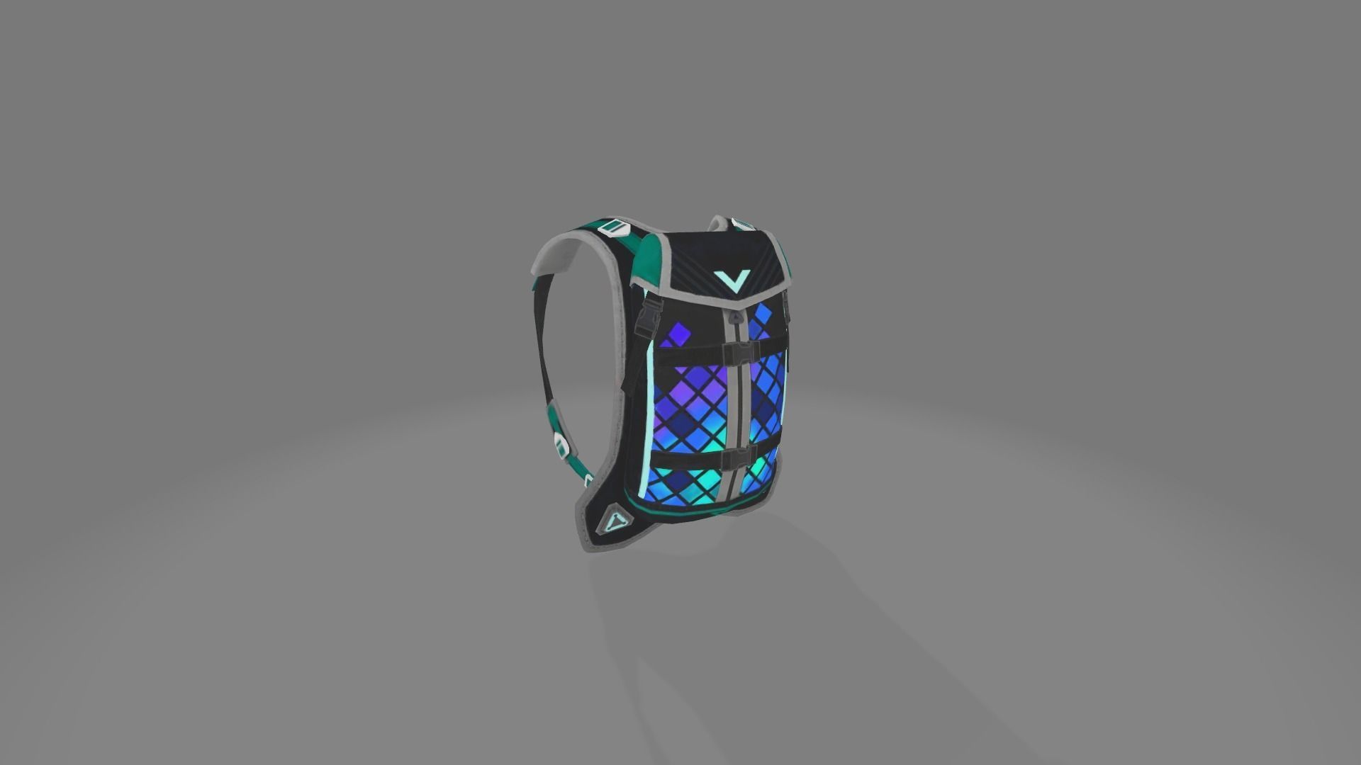 Bag 3x Techno Sensation BackPack 3D model_7
