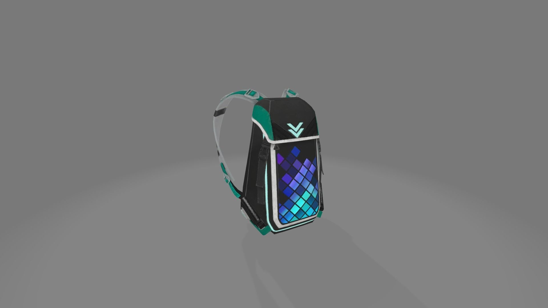 Bag 3x Techno Sensation BackPack 3D model_6