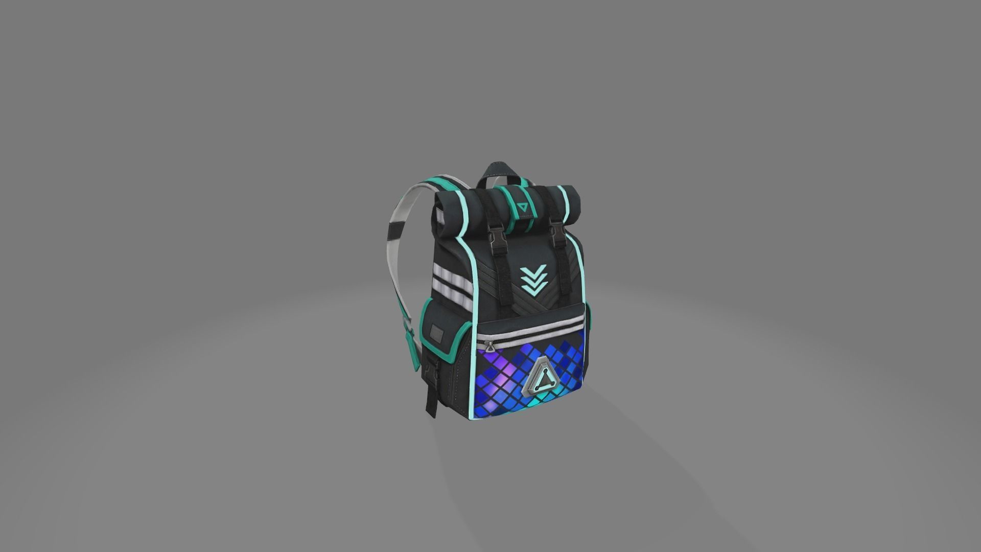 Bag 3x Techno Sensation BackPack 3D model_8