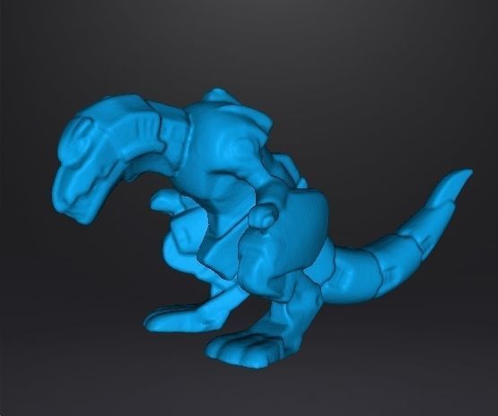 ZEKE ORGANOID CLASSIC MINI FIGURE CHAOTIC CENTURY MINIATURE TOY 3D print model_8