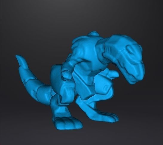 ZEKE ORGANOID CLASSIC MINI FIGURE CHAOTIC CENTURY MINIATURE TOY 3D print model_6