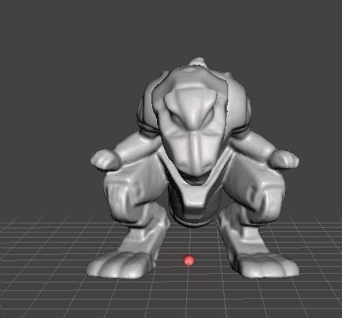 ZEKE ORGANOID CLASSIC MINI FIGURE CHAOTIC CENTURY MINIATURE TOY 3D print model_1