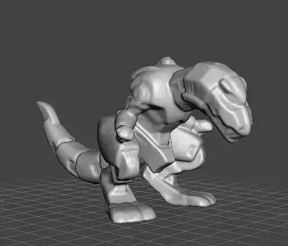 ZEKE ORGANOID CLASSIC MINI FIGURE CHAOTIC CENTURY MINIATURE TOY 3D print model