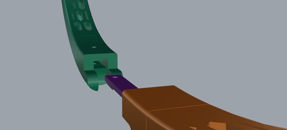 Snake bracelet N011669 3D print model_5