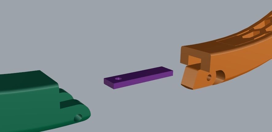 Snake bracelet N011669 3D print model_6