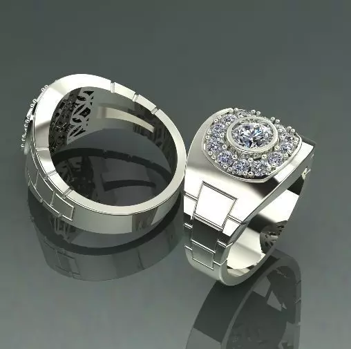 Ring N011666 3D print model_0