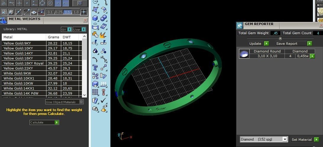 Bracelet size 18 N011663 3D print model_8