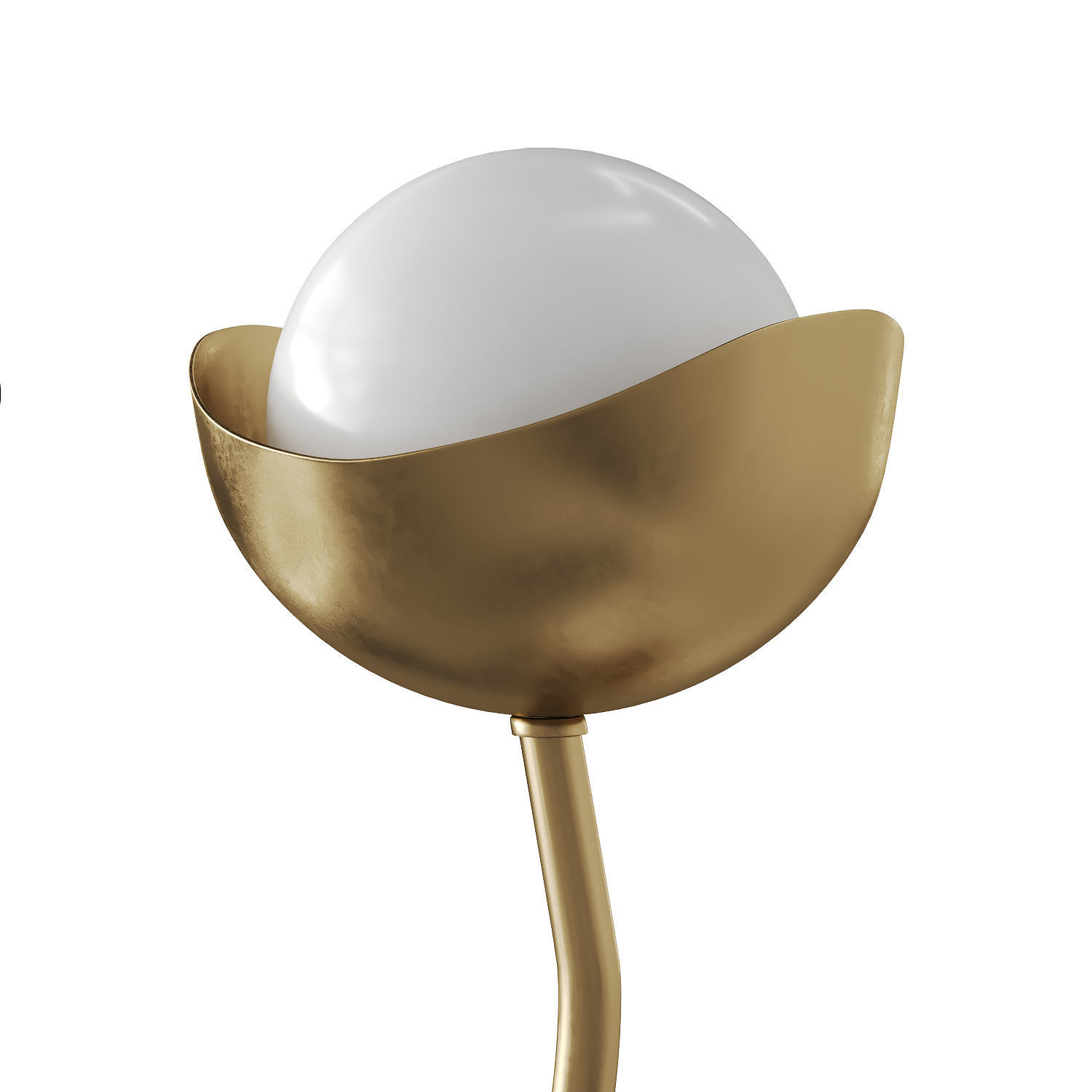 Lamp Kukka Sconce Low-poly 3D model Low-poly 3D model_2