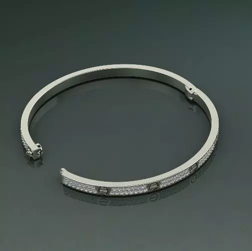 Bracelet 180 mm N011662 3D print model_0