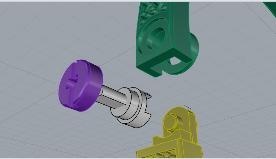 Bracelet 180 mm N011662 3D print model_3