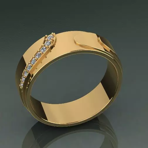 Ring N011660 3D print model_0