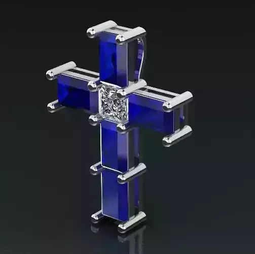Pendant cross N011653