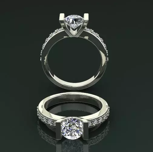 Ring 16 mm N011652 3D print model_0