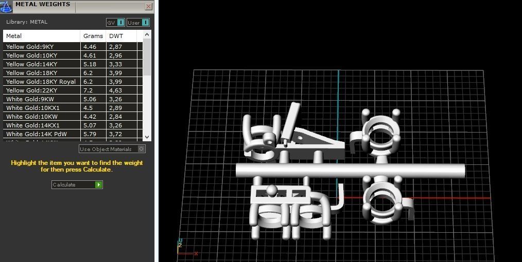Bracelet Tenis N011645 3D print model_8