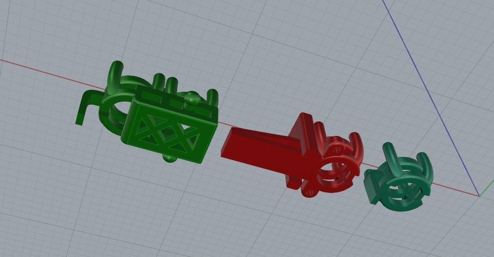 Bracelet Tenis N011645 3D print model_4