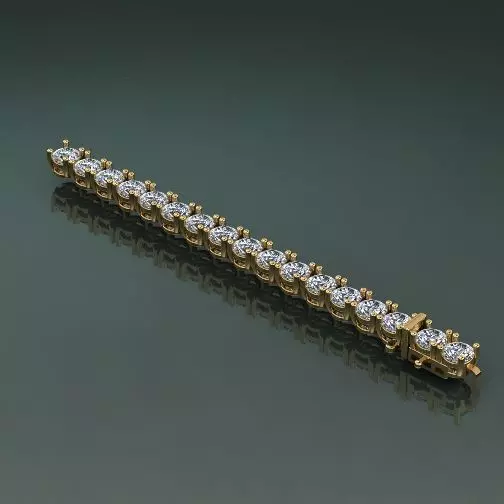 Bracelet Tenis N011645 3D print model_0