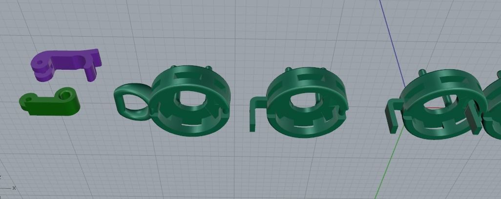 Bracelet N011641 3D print model_4