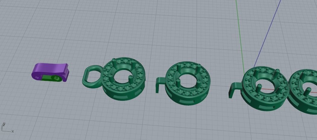 Bracelet N011641 3D print model_2