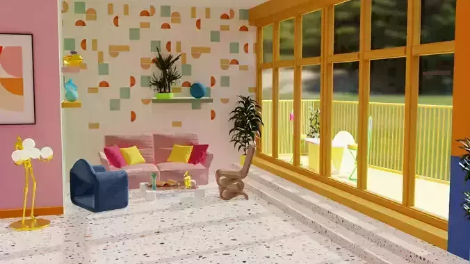 Chairs and Coffee tables - Post modern furniture 