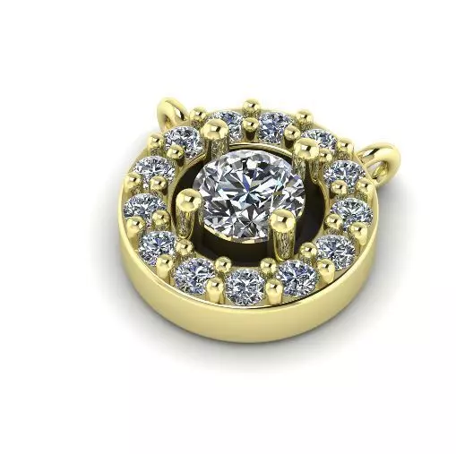 Pendant N011721 3D print model_0