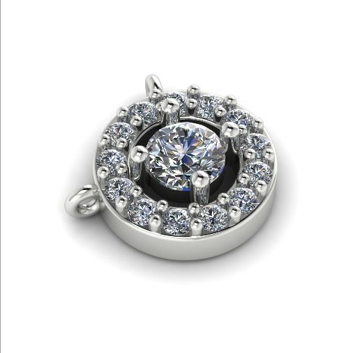 Pendant N011721 3D print model_1