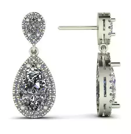 Earrings for engagement party N011720