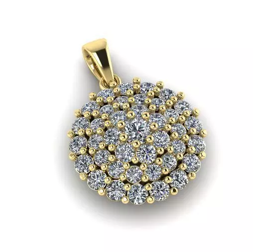 Pendant N011719 3D print model_0