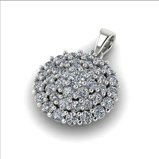 Pendant N011719 3D print model_1