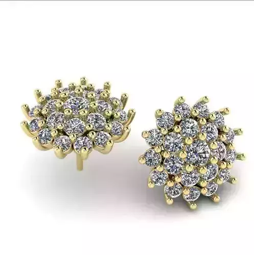 Earrings nail N011718