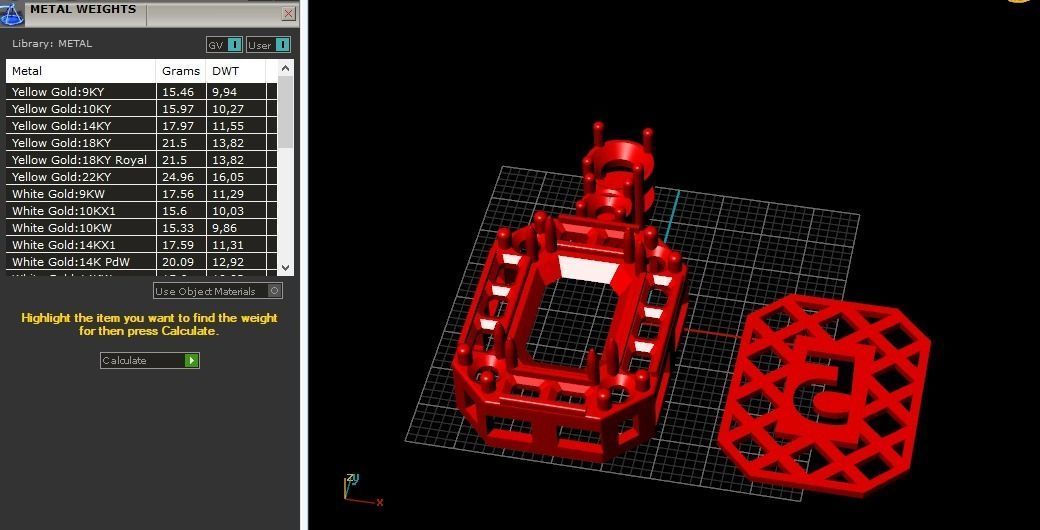 Pendant N011708 3D print model_7