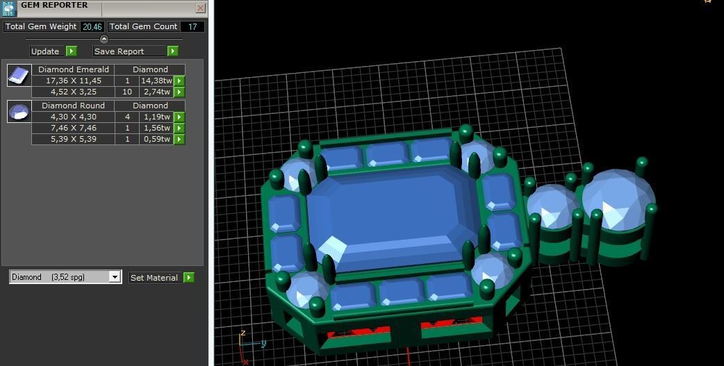 Pendant N011708 3D print model_8