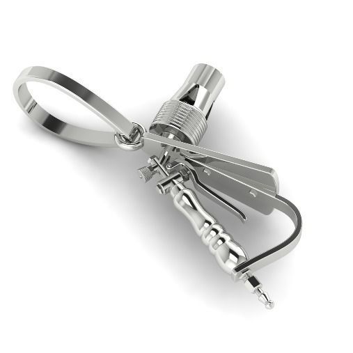 Pendant in the form of a burner N011704 3D print model_1