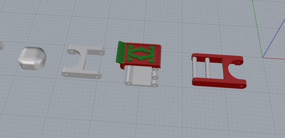 Bracelet N011697 3D print model_3