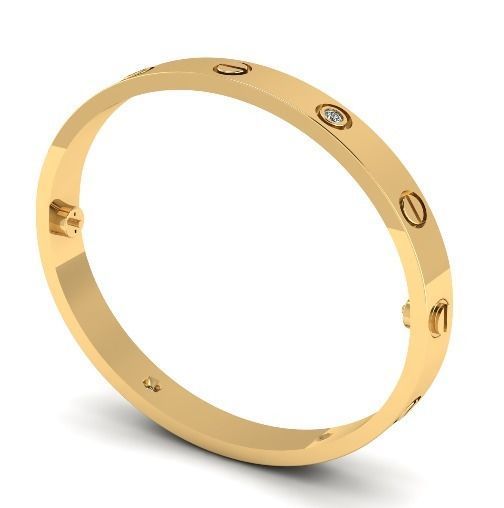 Bracelet 160mm N011692 3D print model_1