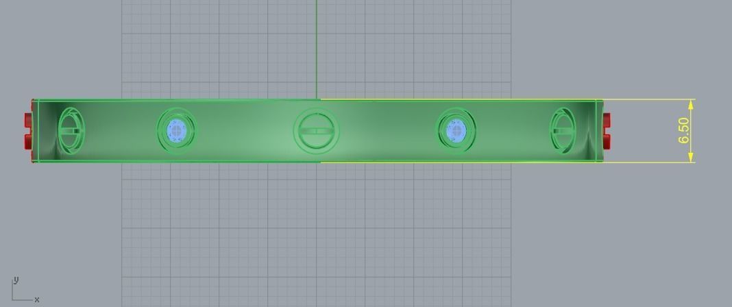 Bracelet 160mm N011692 3D print model_8