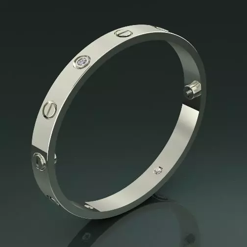 Bracelet 160mm N011692 3D print model_0