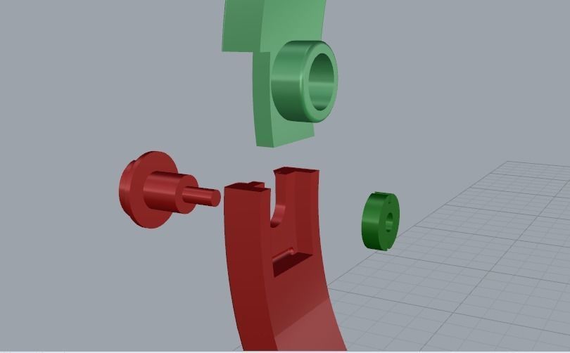 Bracelet 160mm N011692 3D print model_4